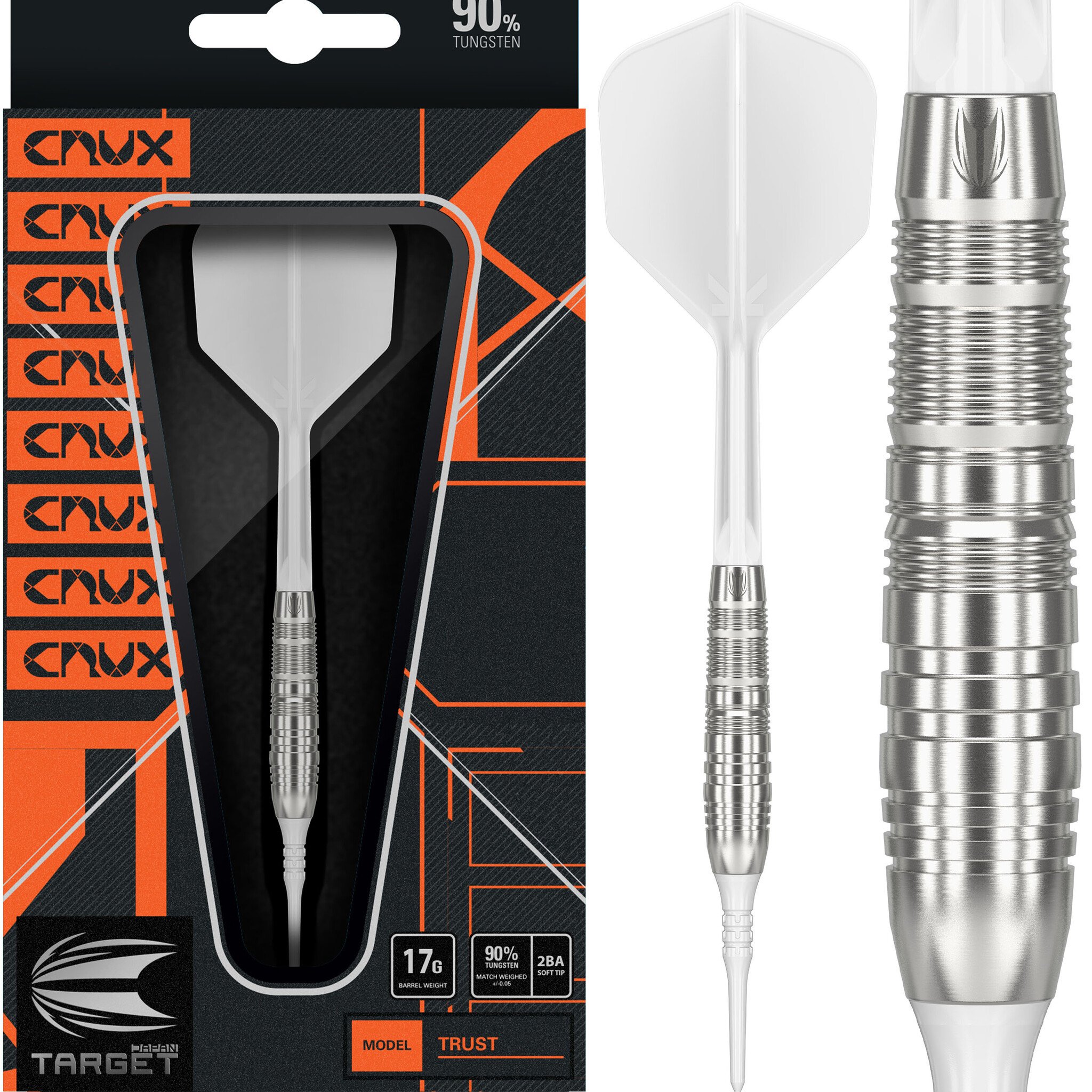 Target Japan Crux Jpn Trust 90% Soft Tip Darts