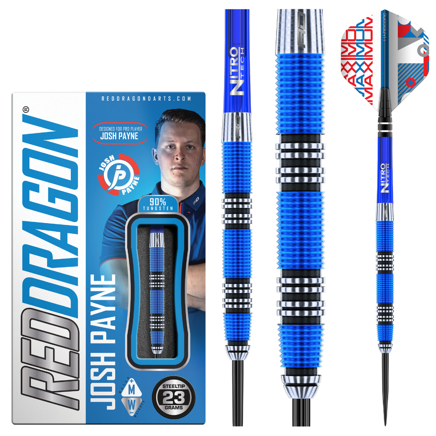 Red Dragon Josh Payne 90% Darts