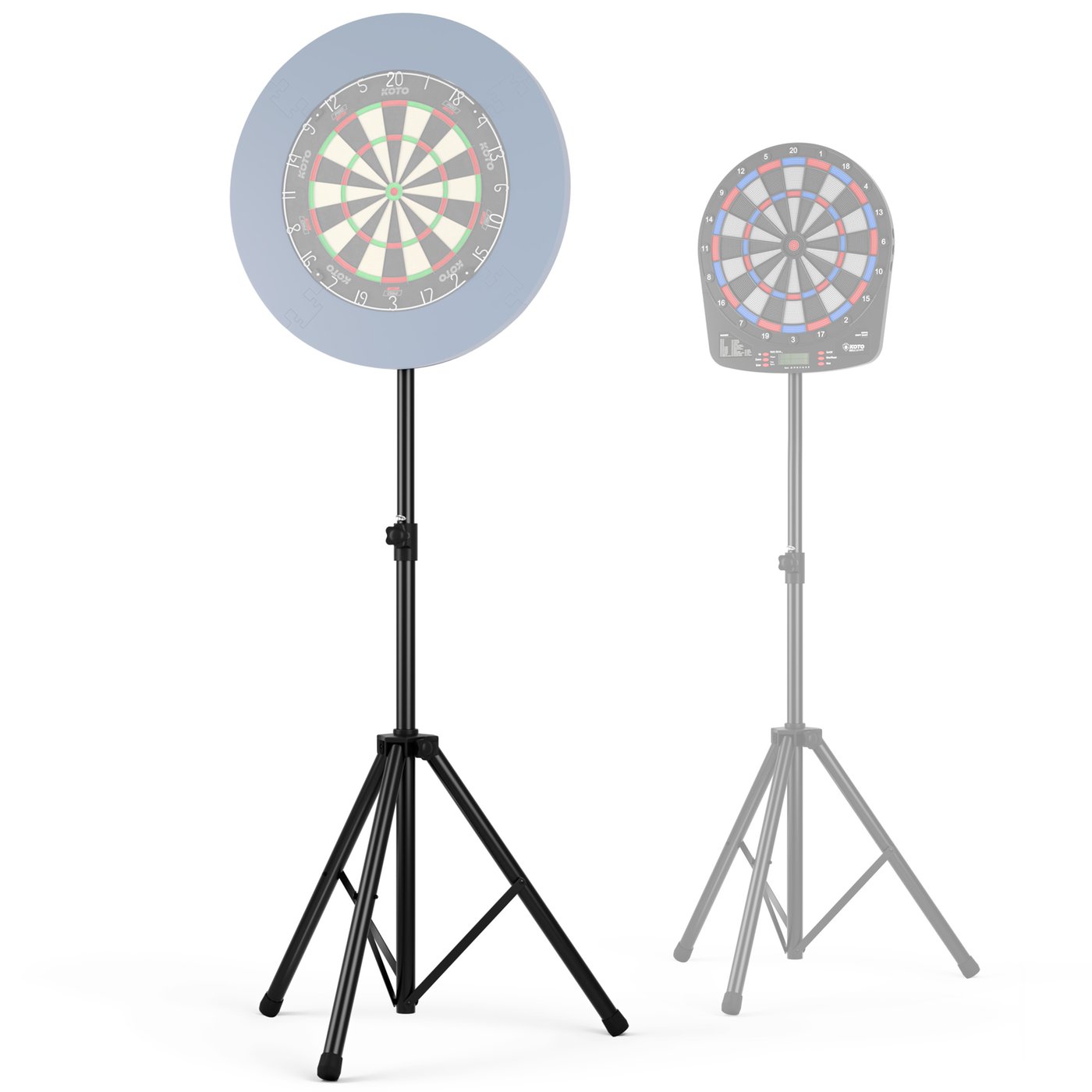 KOTO Heavy Duty Support de cibles - Pour cibles en sisal et cibles électroniques