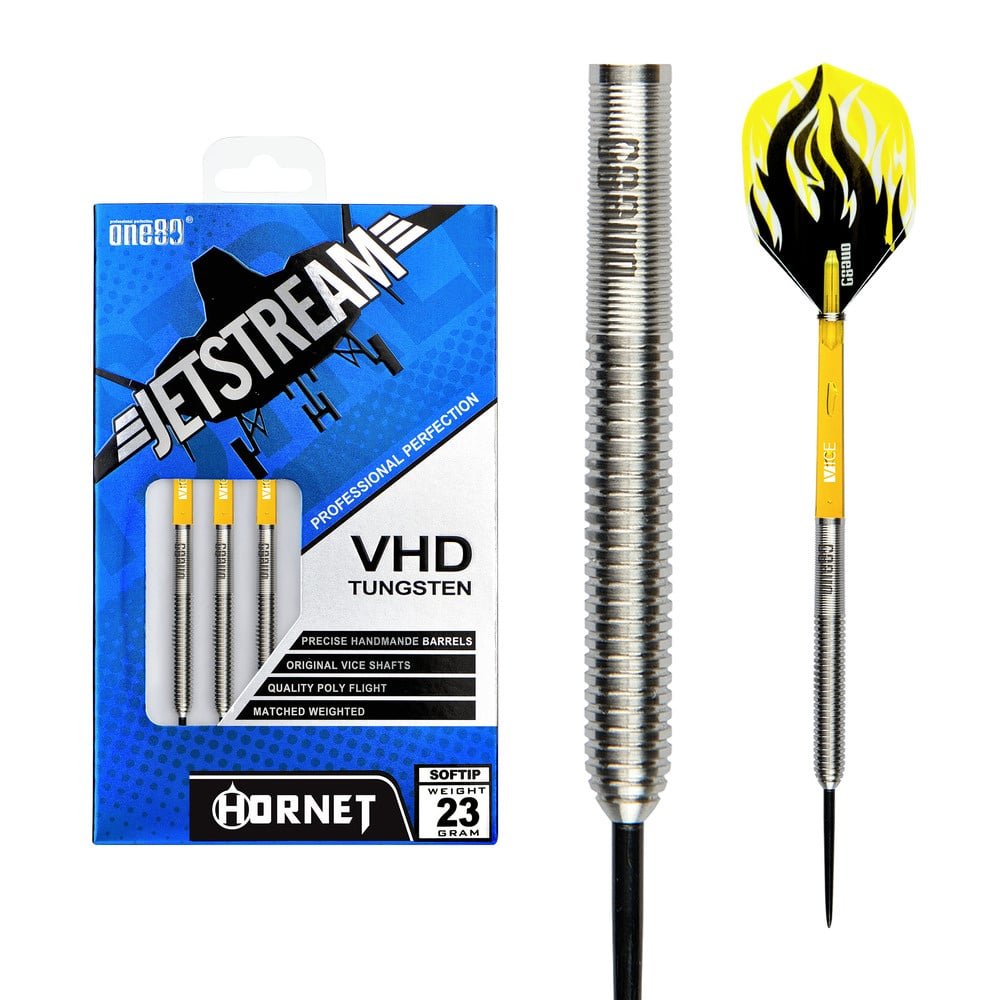 ONE80 Jetstream Hornet 90% - Steel Tip Darts