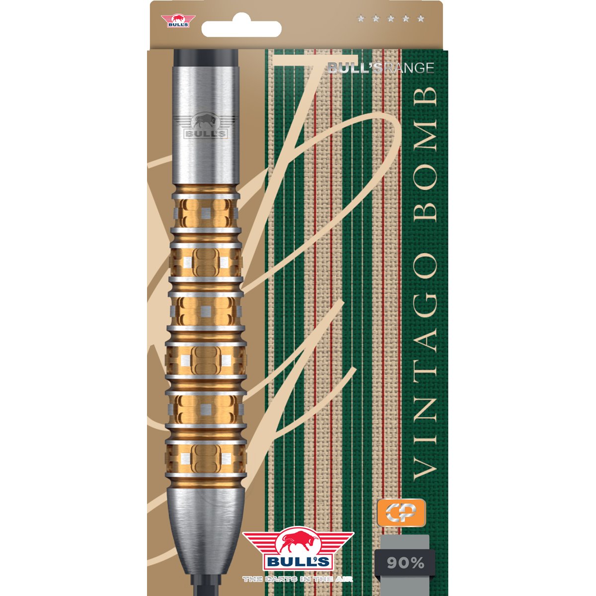 Bull's Vintago Bomb Convertible Point 90% - Steel Tip Darts
