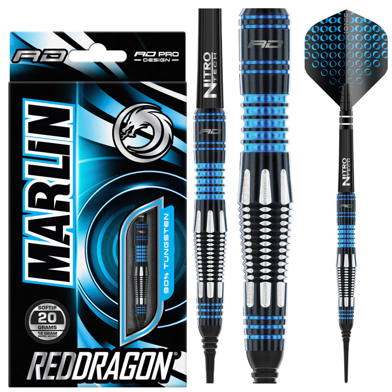 Red Dragon Marlin 90% Soft Tip Darts