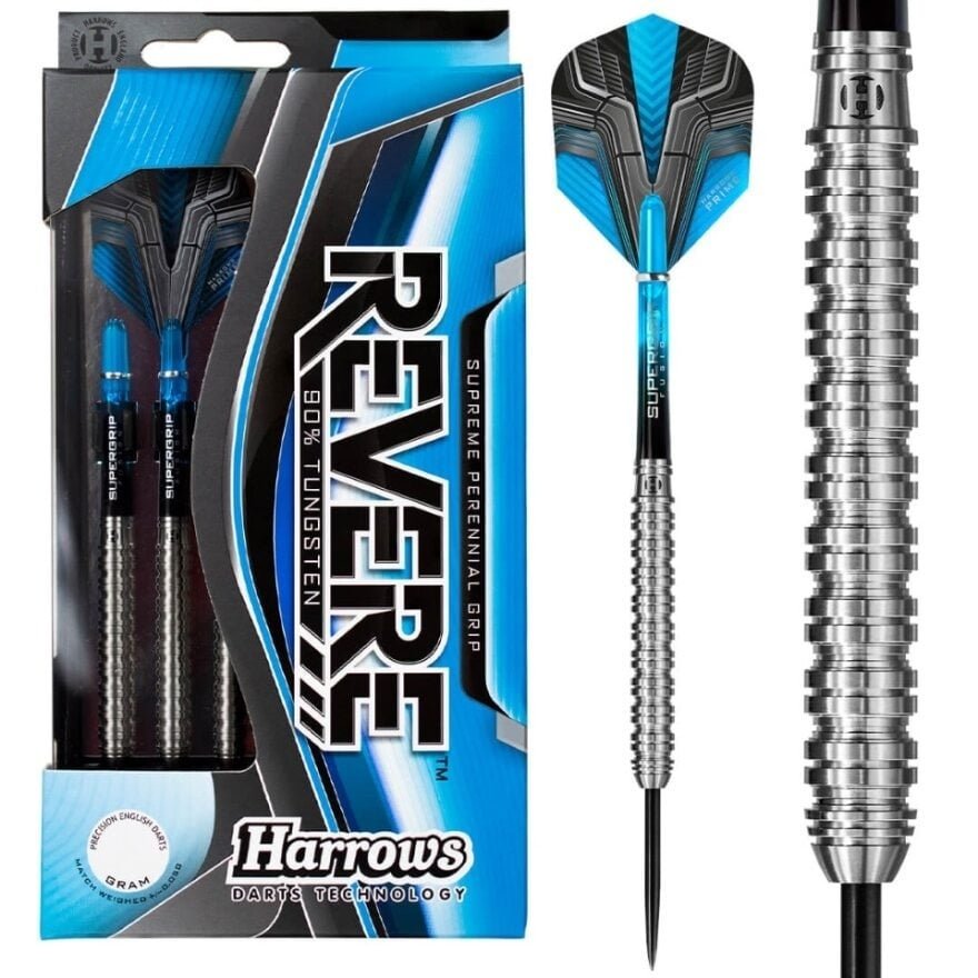 Dardos Harrows Revere 90% Punta de Acero