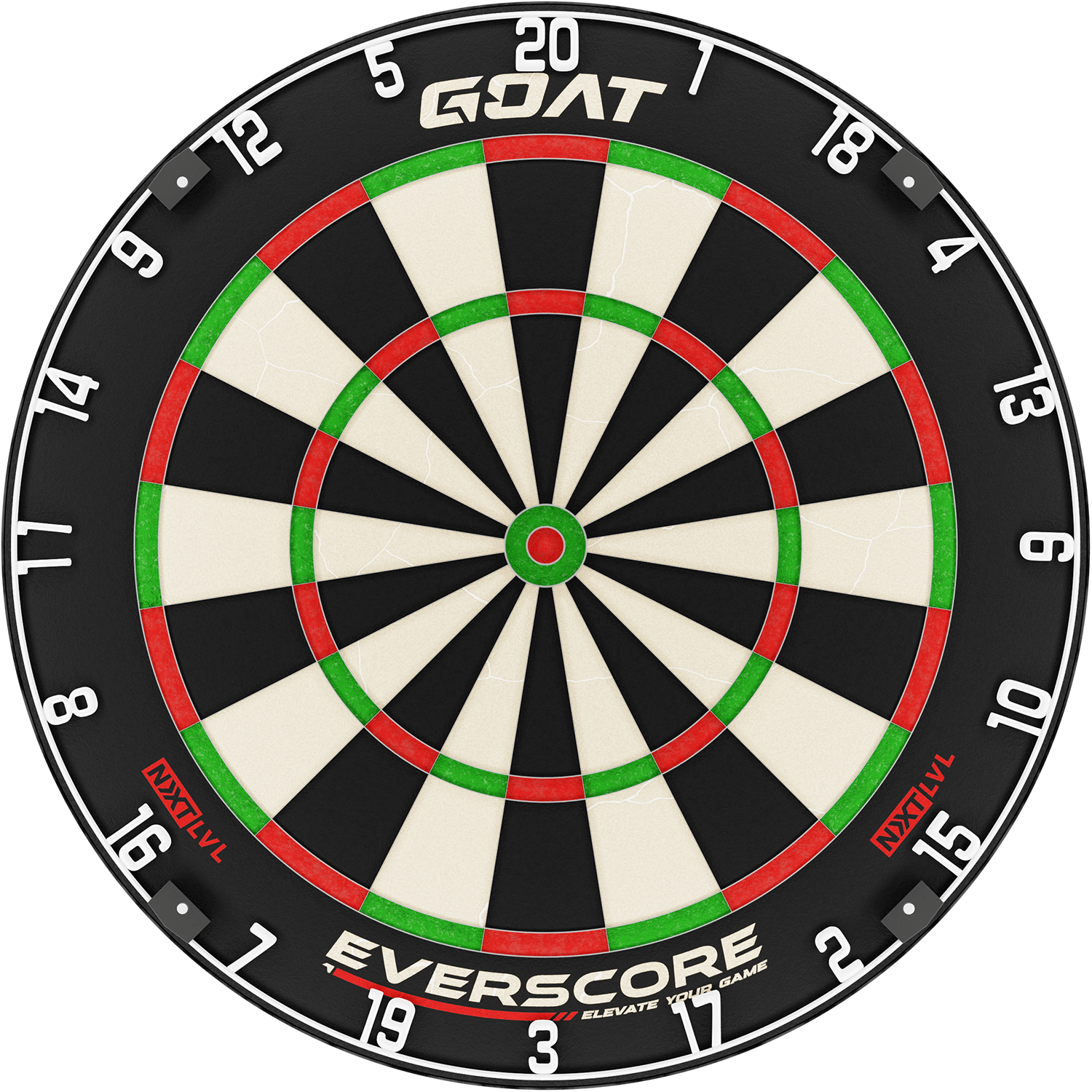 DARTSLIVE  足立区手渡し GOAT Everscore NXT LVL - Professional Dartboard - Dartshopper.com