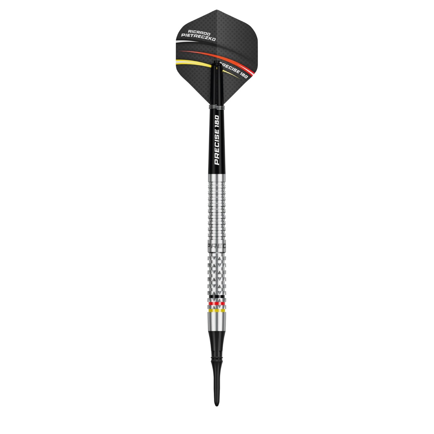 Precise180 Ricardo Pietreczko Black 90% - Soft Tip Darts
