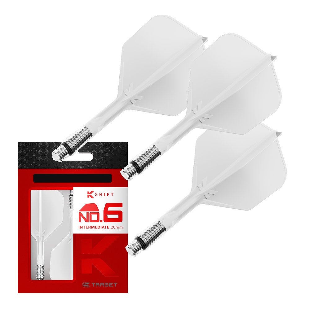 Target K-Shift White NO2 - Dart Flights