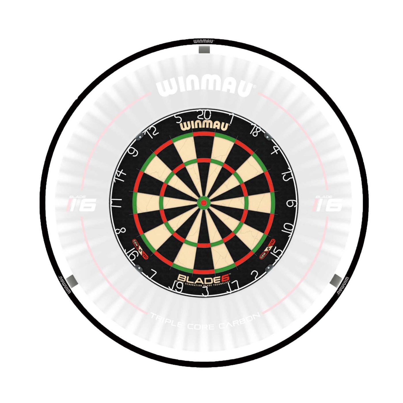 Winmau Blade 6 + Winmau Plasma Bundle - Diana de dardos Set