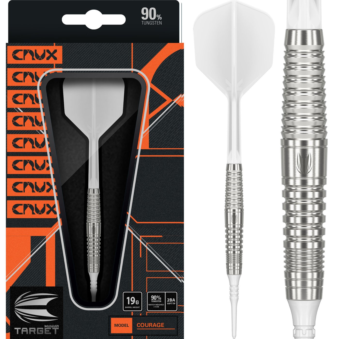 Target Japan Crux Jpn Courage 90% Soft Tip Darts