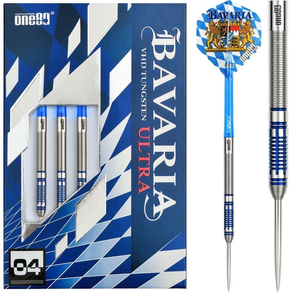 【One80】 BAVARIA ULTRA 01 2BA Tweedekans]ONE80 Bavaria Ultra 01 90%-23 Gram - Dartshopper.nl