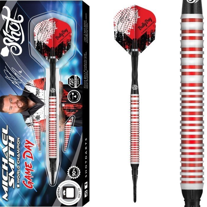 Shot Michael Smith Game Day 90% Soft Tip Darts