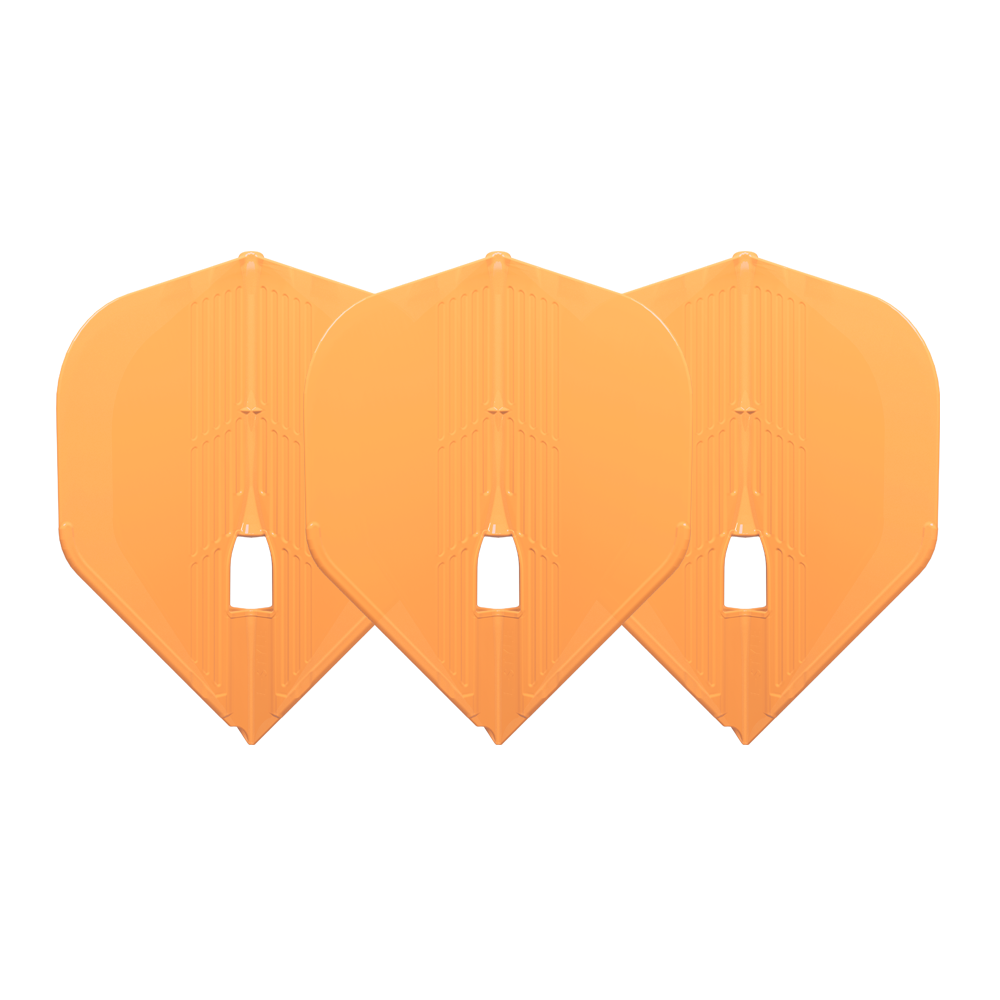 L-Style Champagne Kami L1 Pro Standard Neon Orange Darts Flights