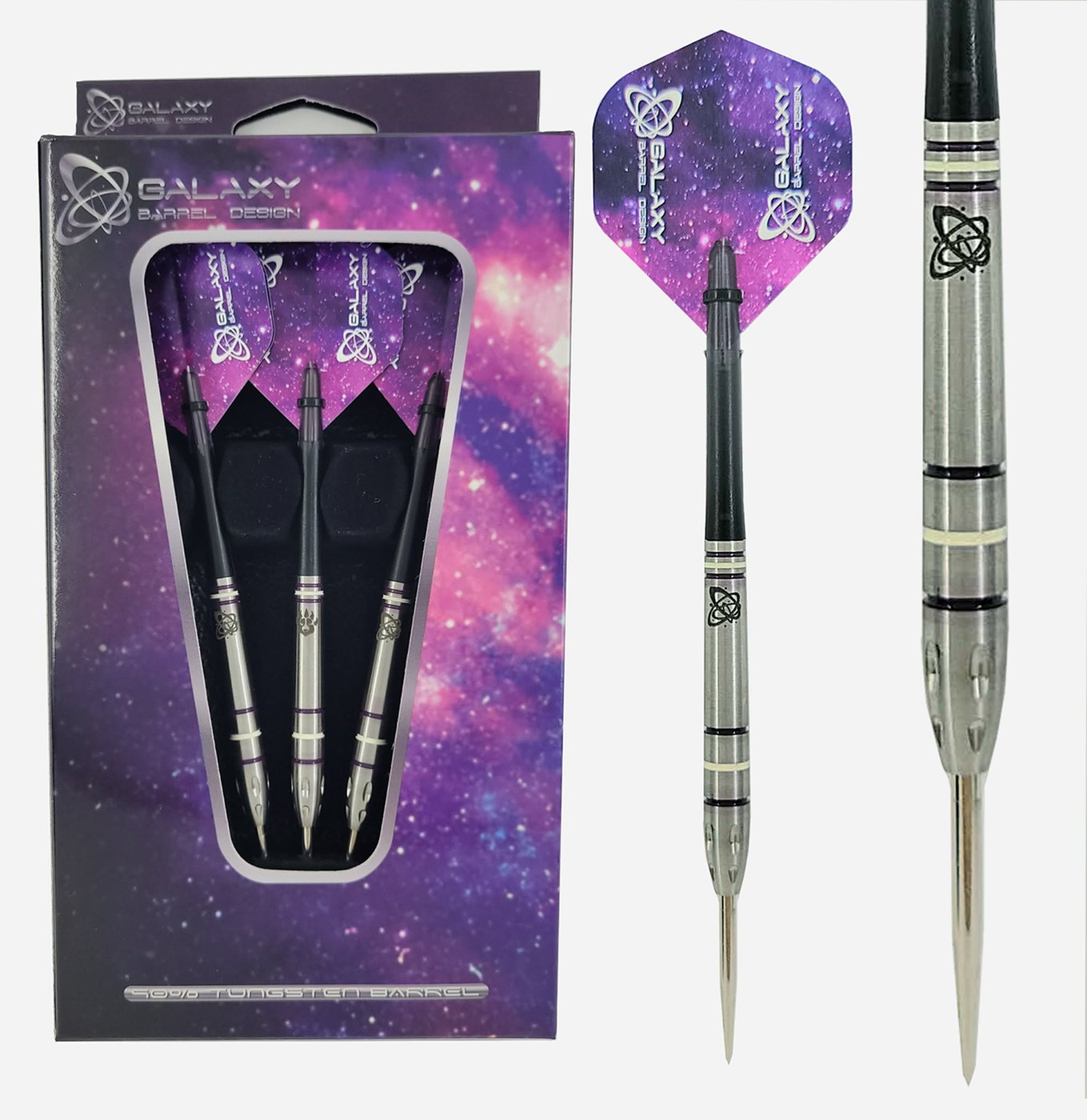 Galaxy Bear Claws 90% - Šipky Steel