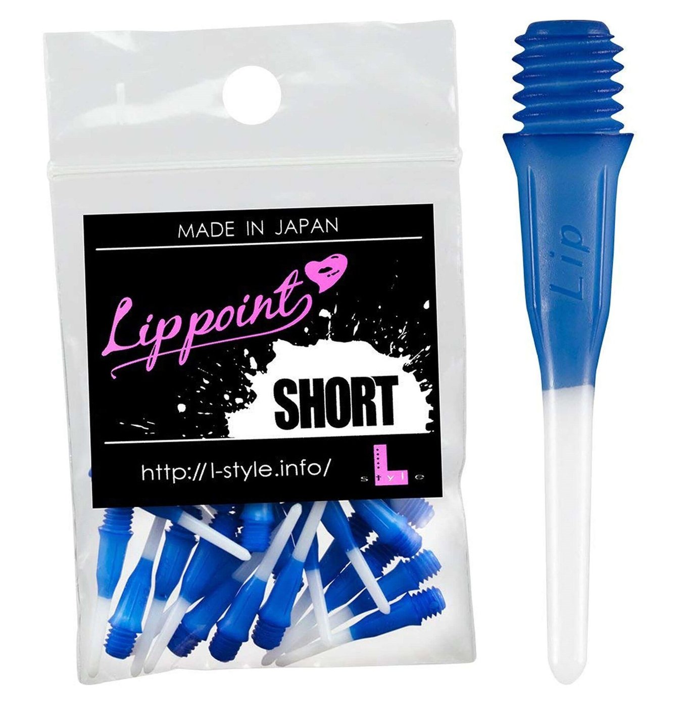 L-Style Short Lip 2-Tone Blue