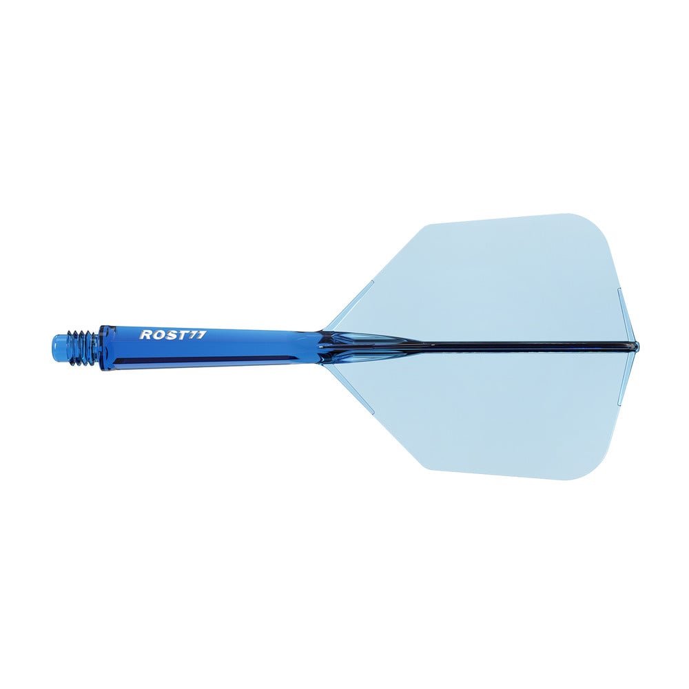 Cuesoul ROST 77 Transparent With Blue Black Green Logo Big Wing