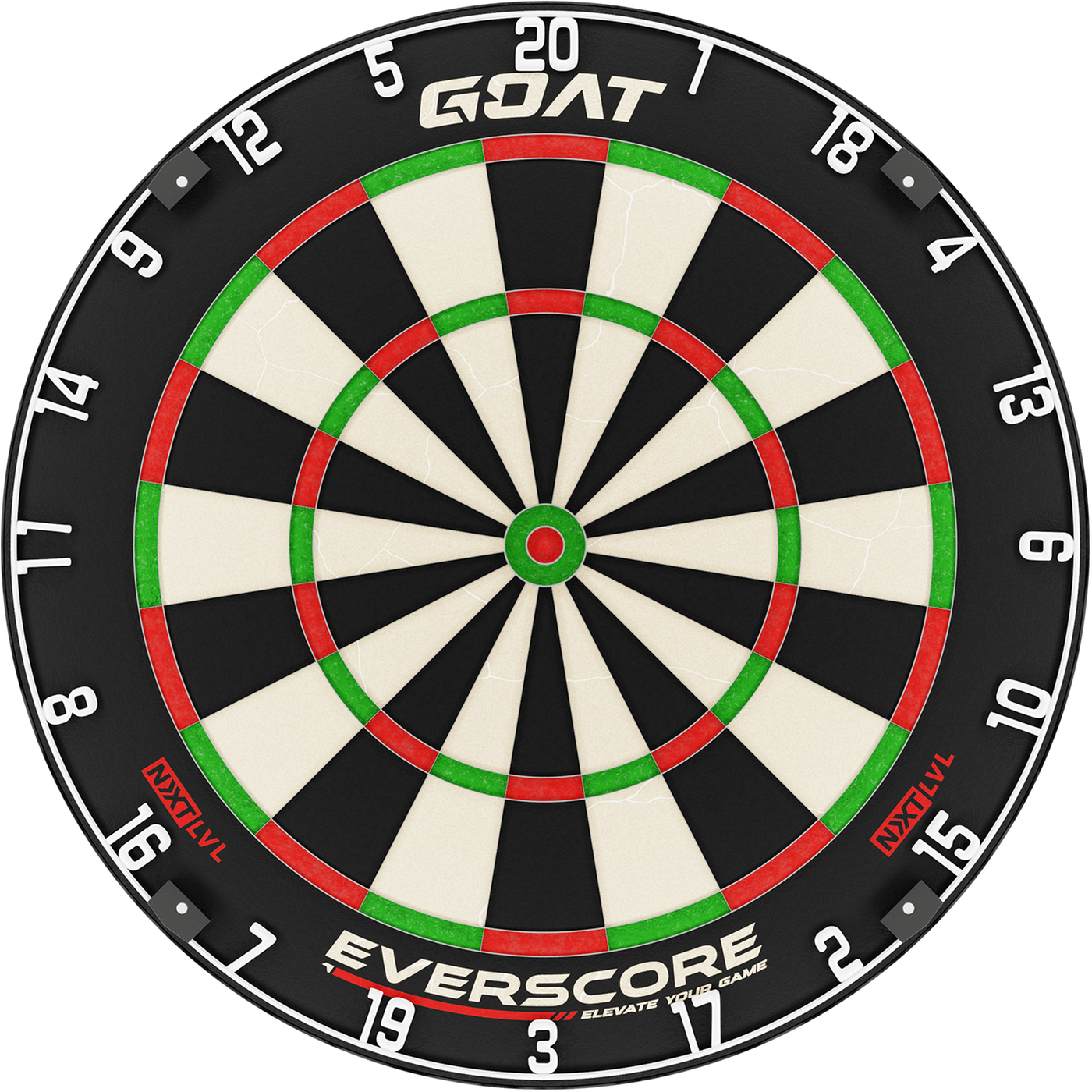 GOAT Everscore NXT LVL - Professional Dartboard