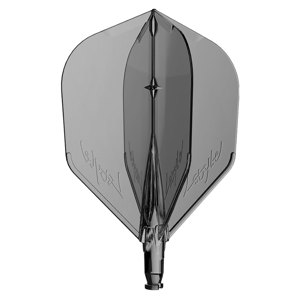L-Style L-System L3 Clear Black - Dart Flights