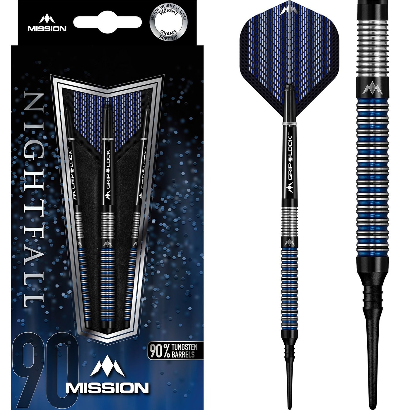Mission Nightfall M1 90% Soft Tip Darts