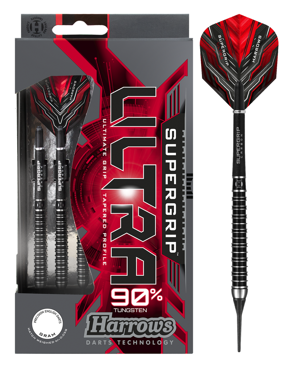 [Tweedekans] Harrows Supergrip Ultra 90% Soft Tip 22 Gram