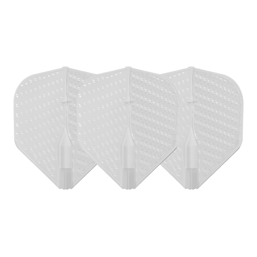 L-Style L1 EZ Dimple White Darts Flights
