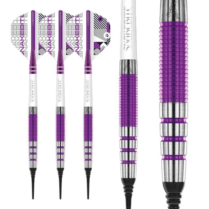 Red Dragon Peter Wright Snakebite PL15 Medusa 90% Soft Tip Darts