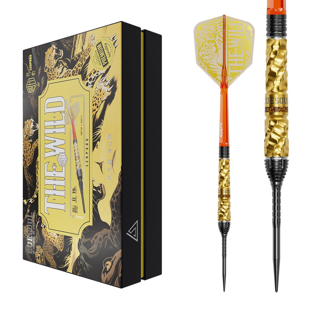 Cuesoul The Wild Series Leopard Match Point 95% - Dartpile