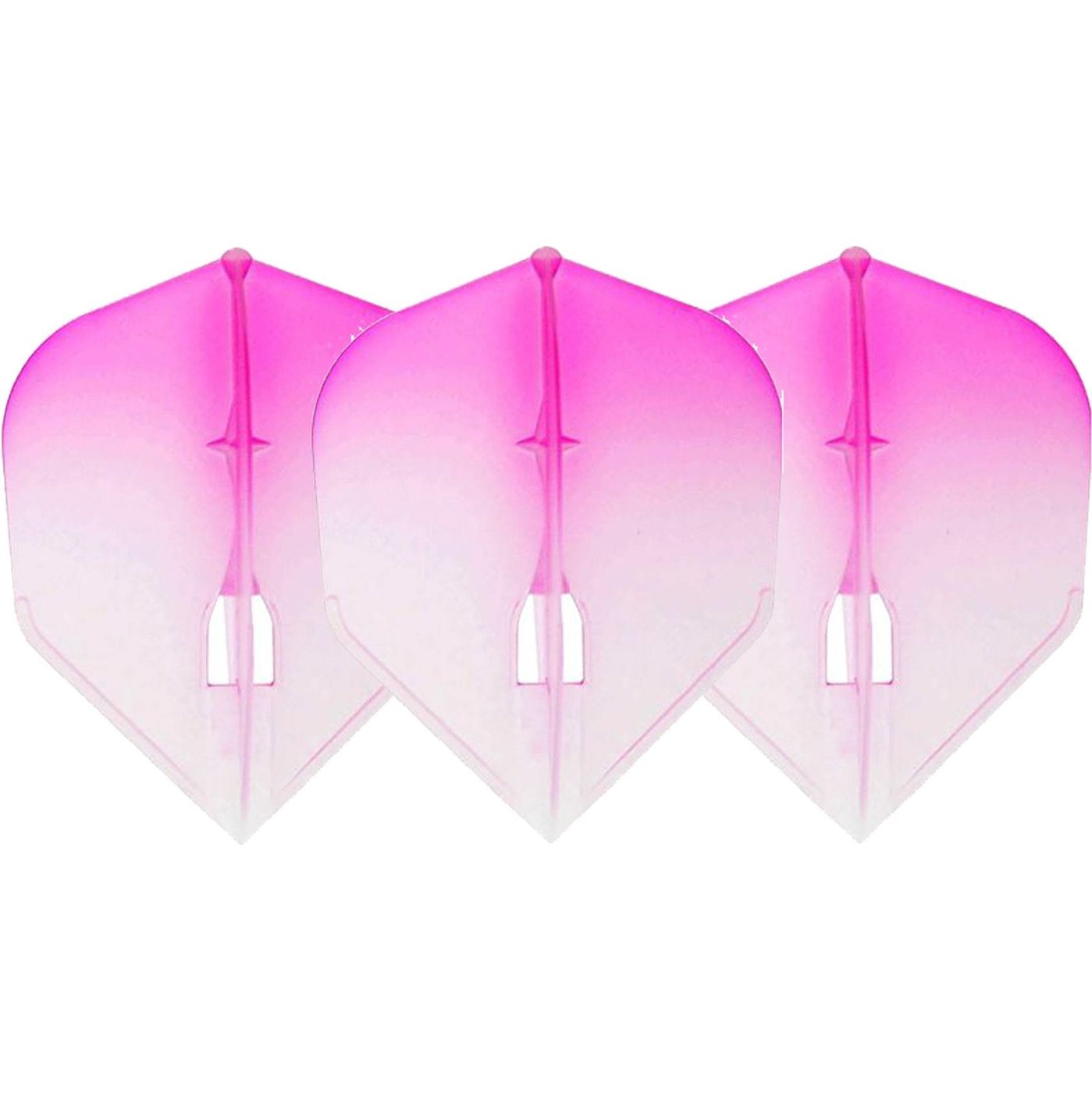 L-Style Champagne L3 Shape 2-Tone CWH×Pink Darts Flights
