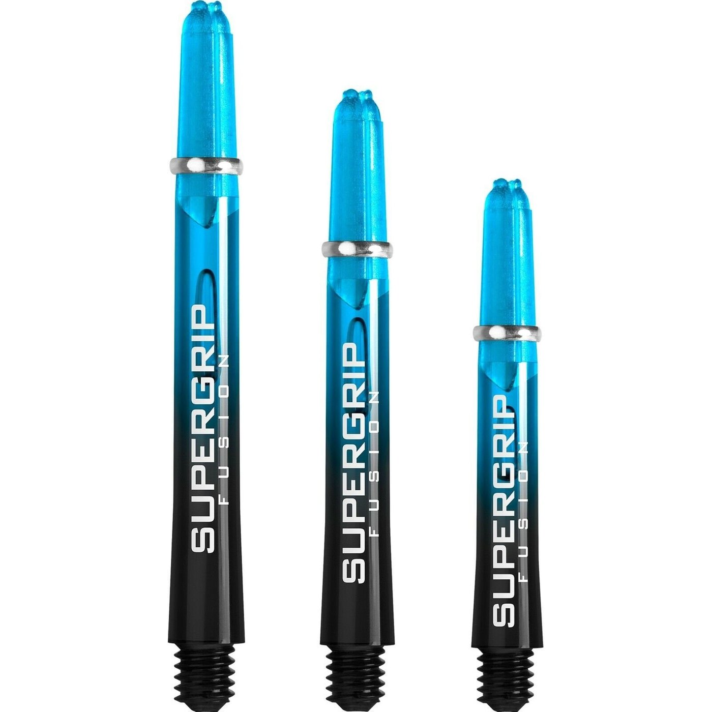 Harrows Supergrip Fusion Light Blue Darts Shafts