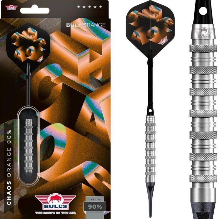 Bull's Chaos Orange 90% Soft Tip Darts