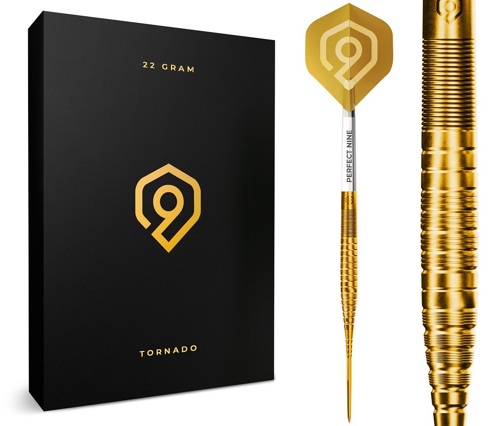 Perfect Nine Tornado Aurum 90% Darts