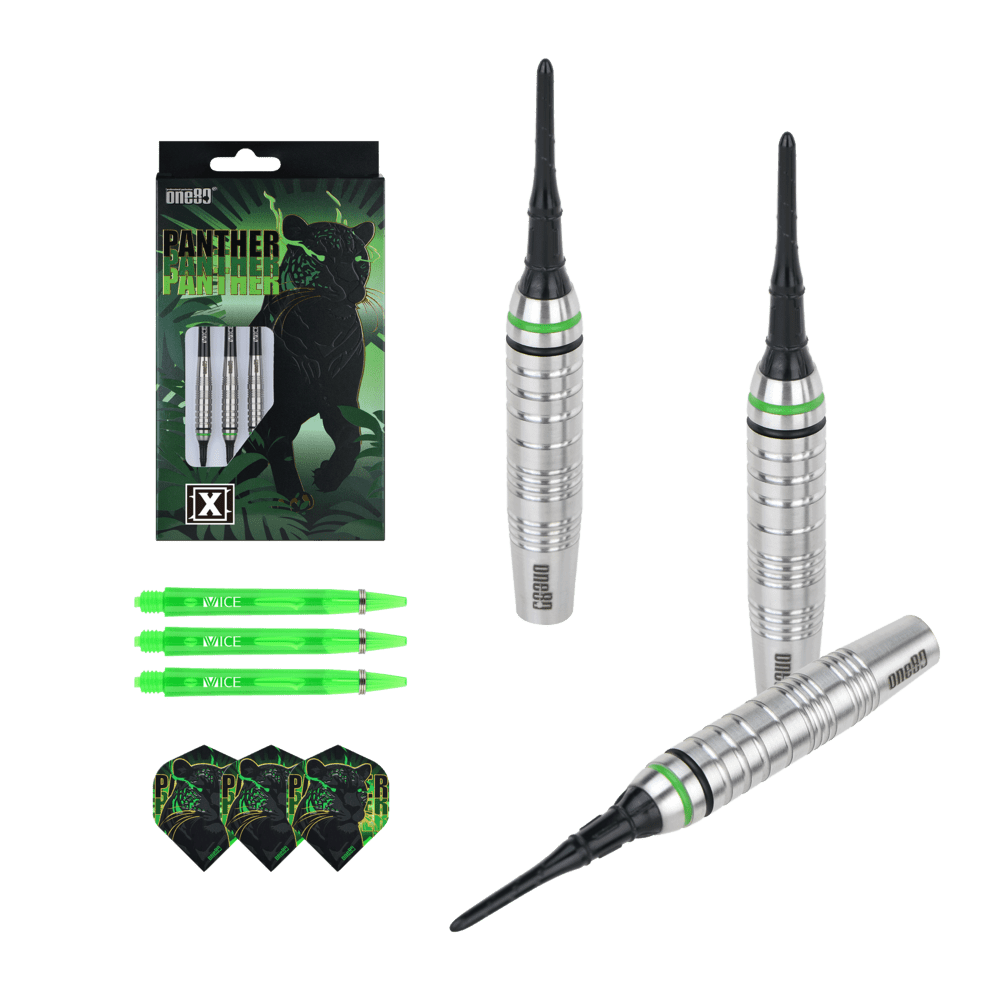 ONE80 Panther-X 80% - Soft Tip Darts - Dartshopper.com