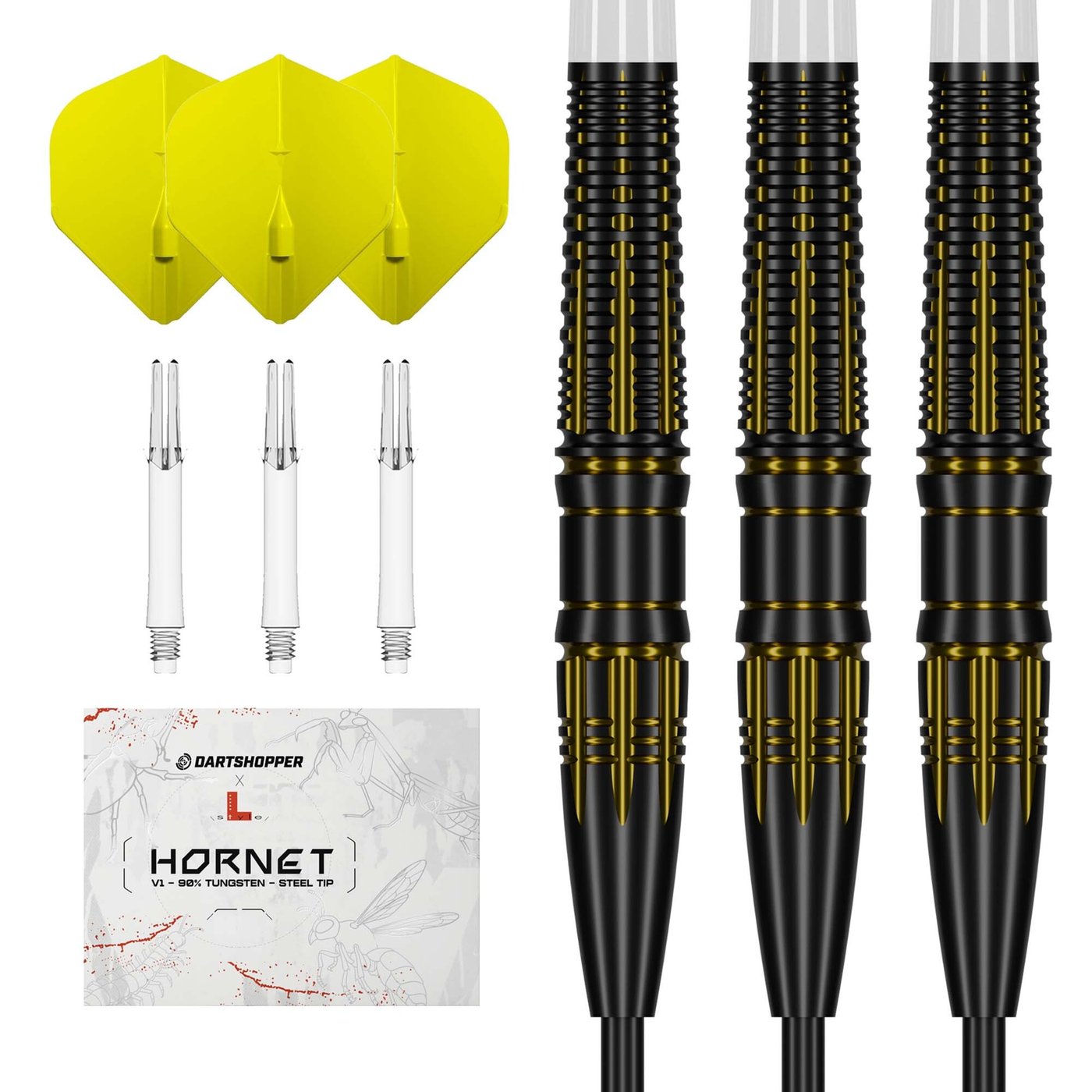 L-Style Hornet V1 90% Tungsten Dartshopper Exclusive - Dartpilar