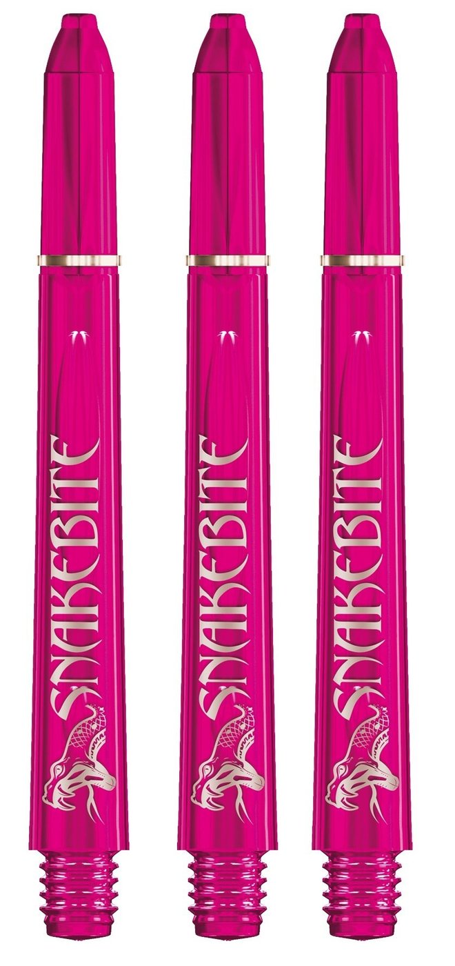 Red Dragon Snakebite Signature Pink Darts Shafts