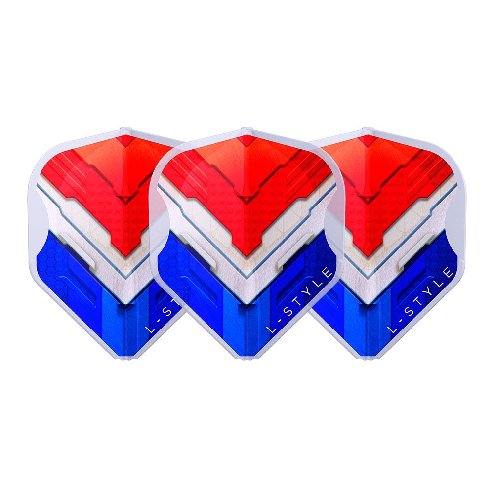 L-Style L1 EZ V-Series Netherlands Clear White - Dart Flights