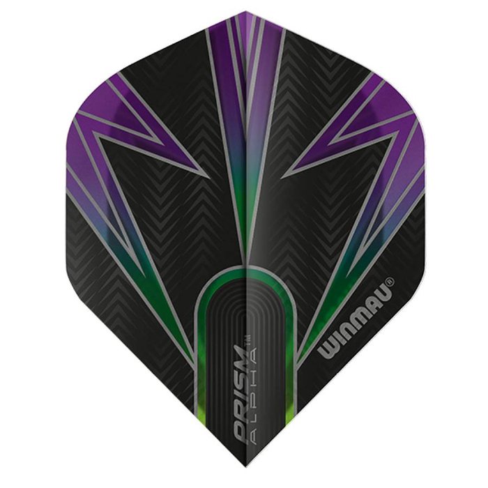 WINMAU Neutron 25g Freccette in Ottone con Alette Prism Alpha e Prism 1.0 Aste (Steli