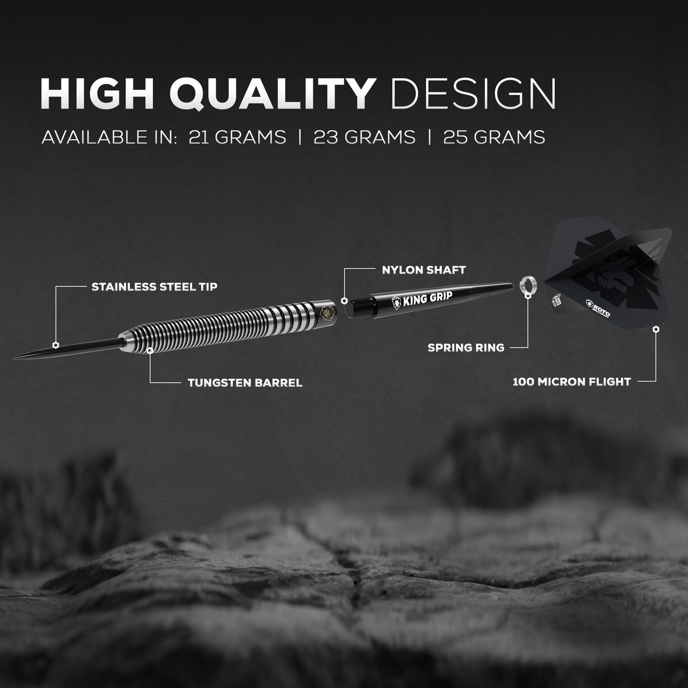 Lotki KOTO Zoom Black Electro 90%