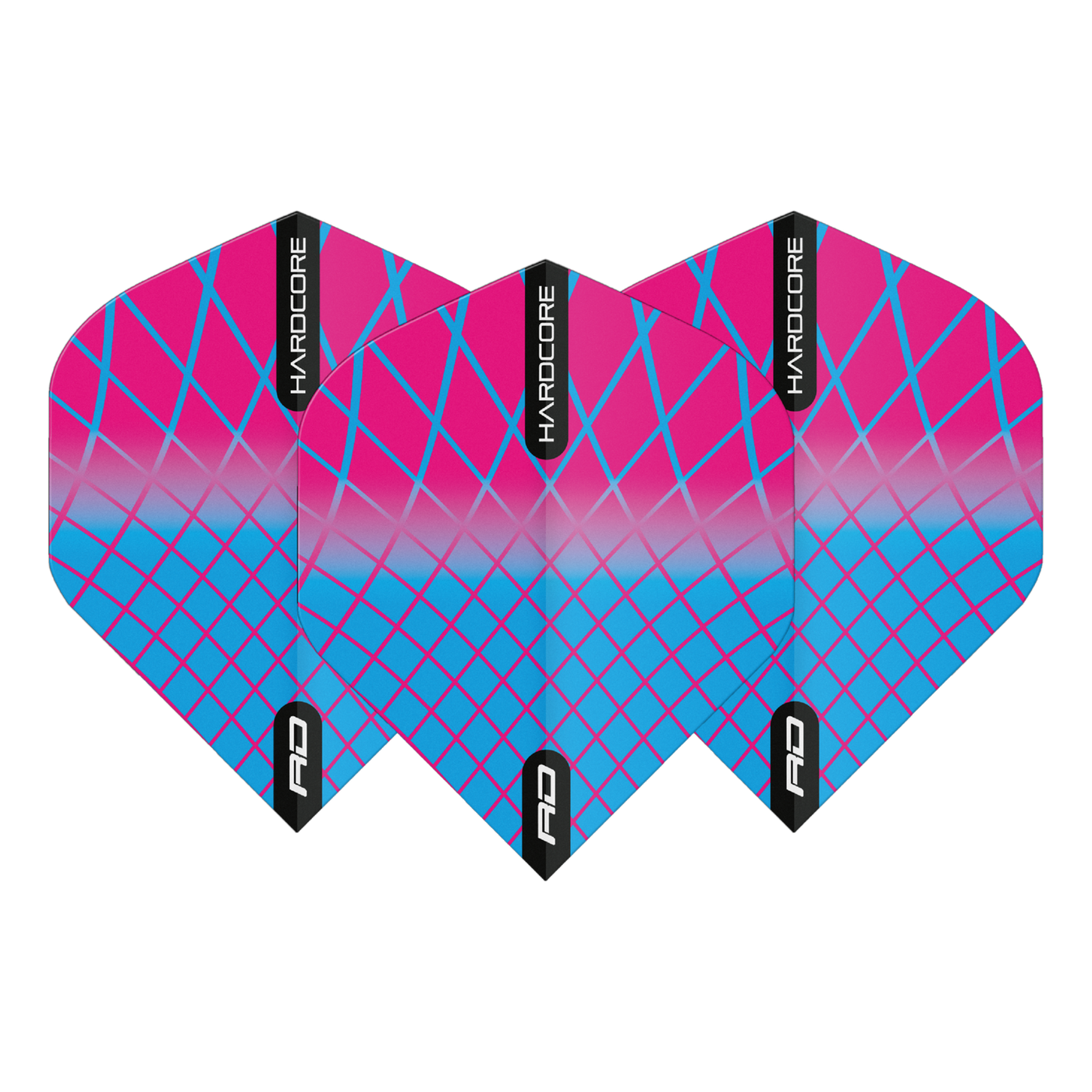 Red Dragon Hardcore Radical Harlequin - Dart Flights