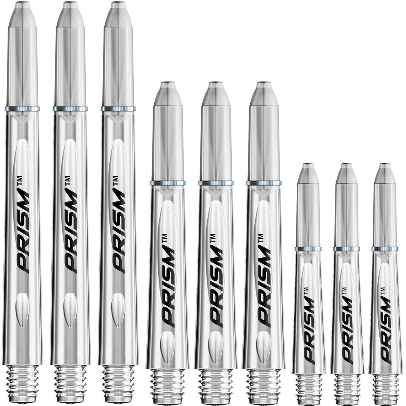 Winmau Prism Shafts Clear Darts Shafts