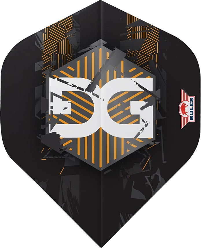Bull's - Martijn Kleermaker Player 100 90 Std - Black Darts Flights