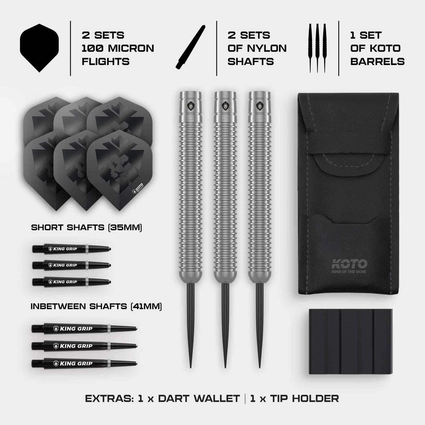 KOTO Kingmax 90% - Steel Tip Darts - Dartshopper.com