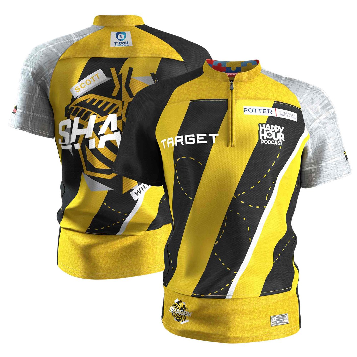 Target Scott Williams Collarless 2027 - Dart Shirt