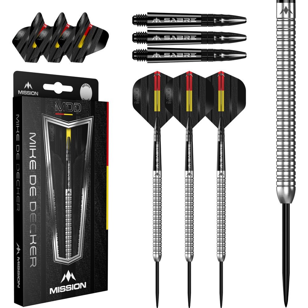 ダーツ Mission ミッション Mike De Decker 20g Mission Mike de Decker 95% - Steel Tip Darts - Dartshopper.com