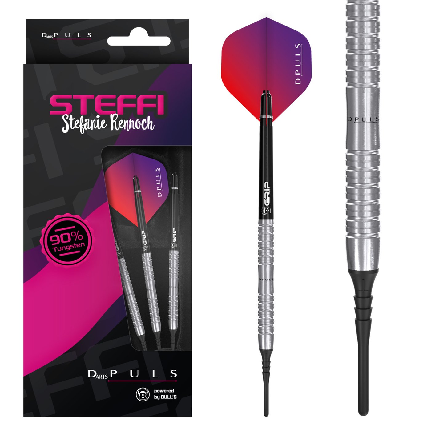 Dpuls Steffi Stefanie Rennoch 90% Soft Tip - Darts