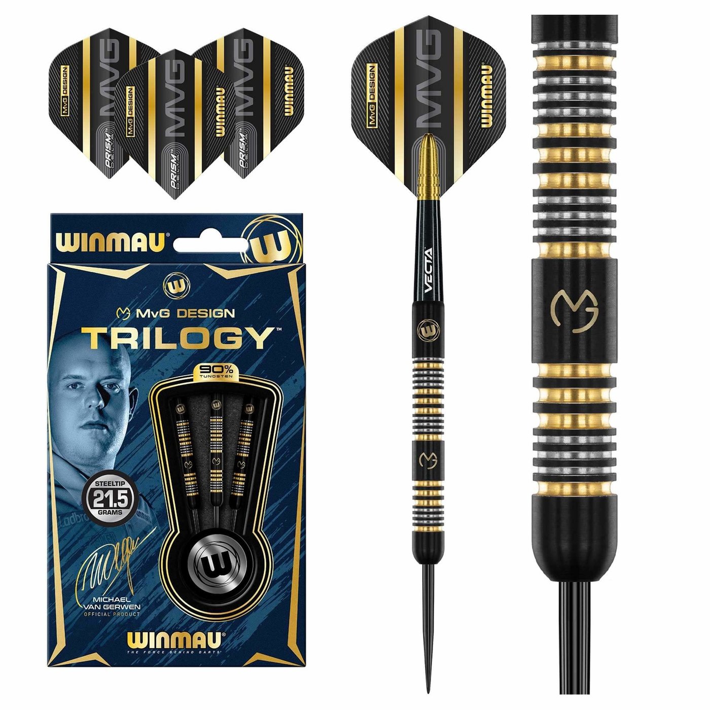 Winmau Michael van Gerwen Trilogy 90% Darts