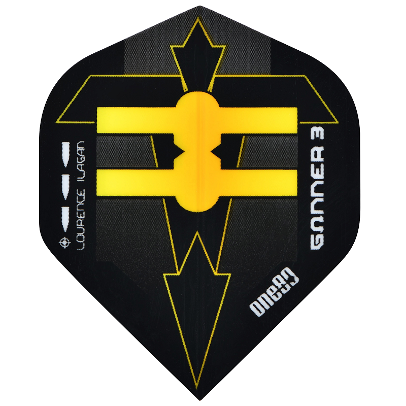ONE80 Gunner 3 Lourence Ilagan Darts Flights