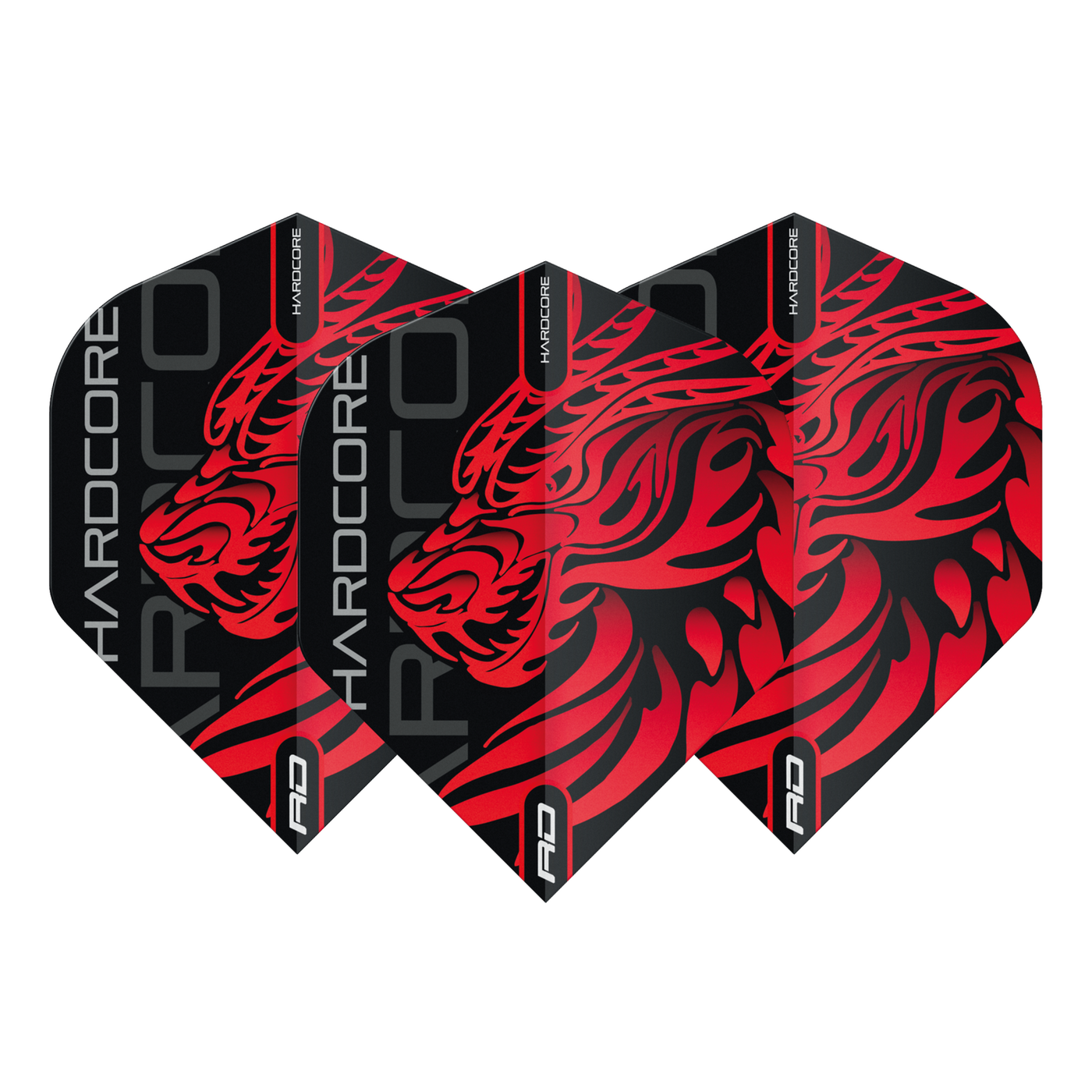 Plumas Red Dragon Jonny Clayton Hardcore Dragon Red