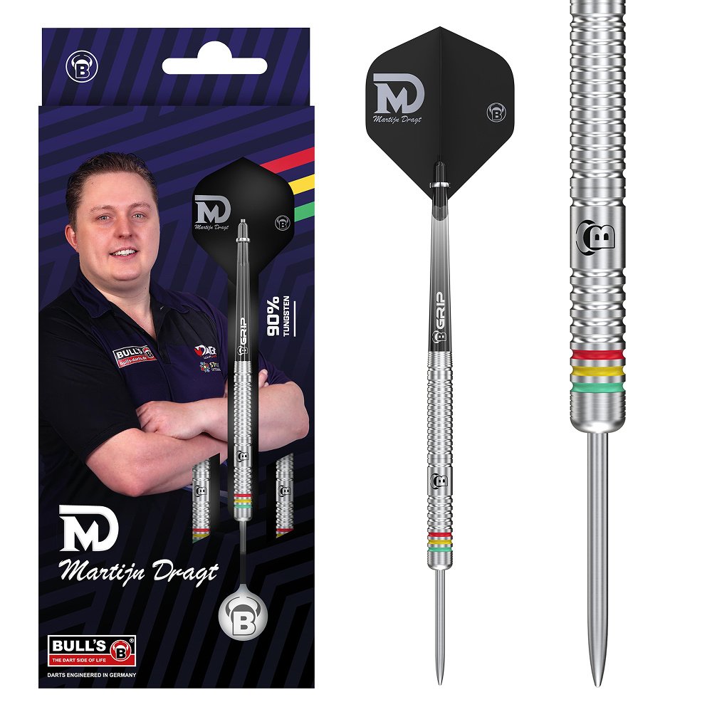 Dardos BULL'S Martijn Dragt 90% Punta de Acero