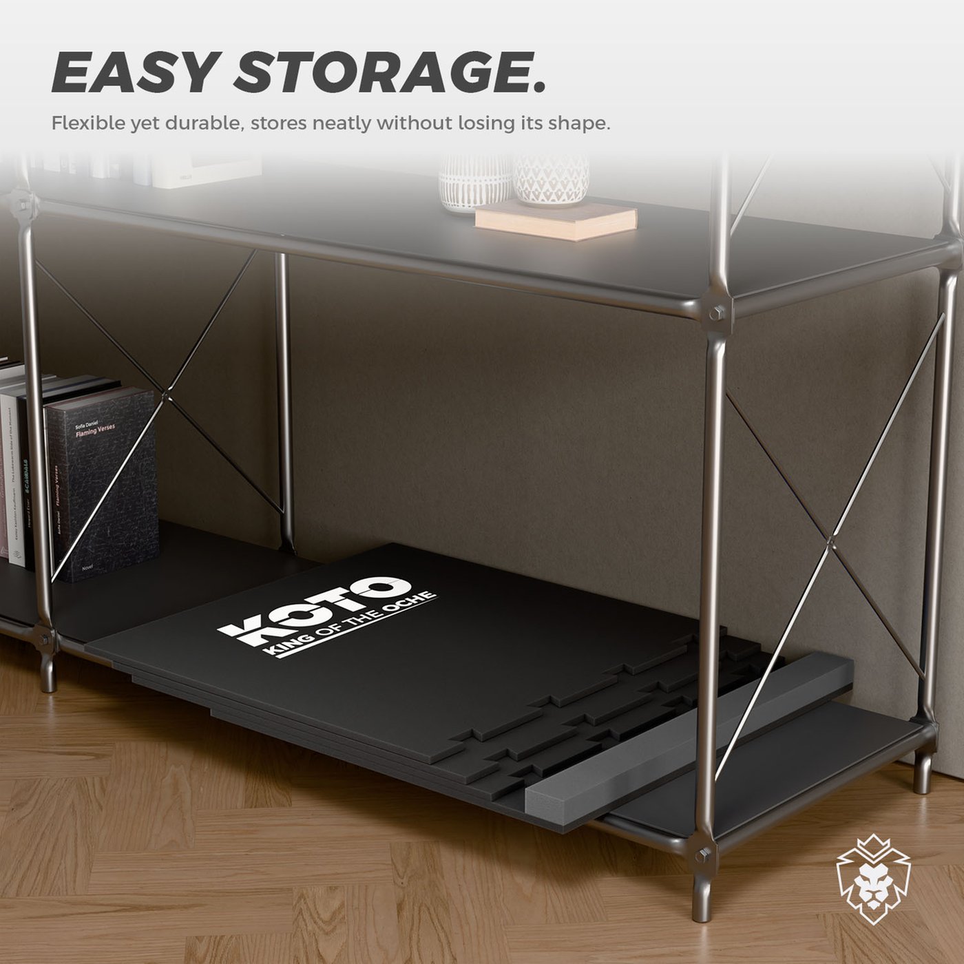 KOTO Puzzle Grey Dart Mat