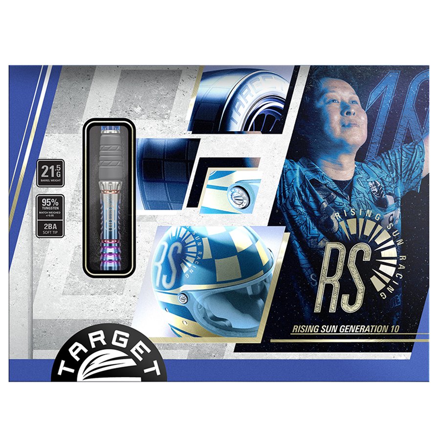 Target Japan Haruki Muramatsu Rising Sun G10 95% Soft Tip Darts
