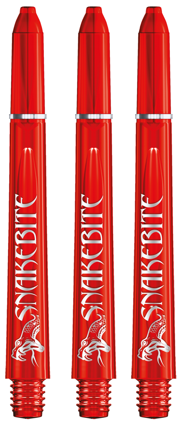 Red Dragon Snakebite Signature Red Darts Shafts