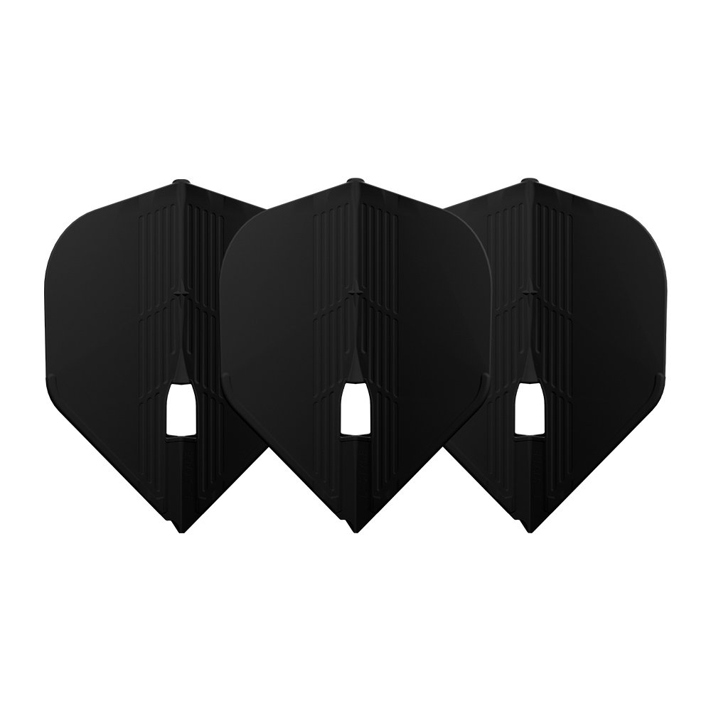 L-Style Champagne Kami L1 Standard Black Darts Flights
